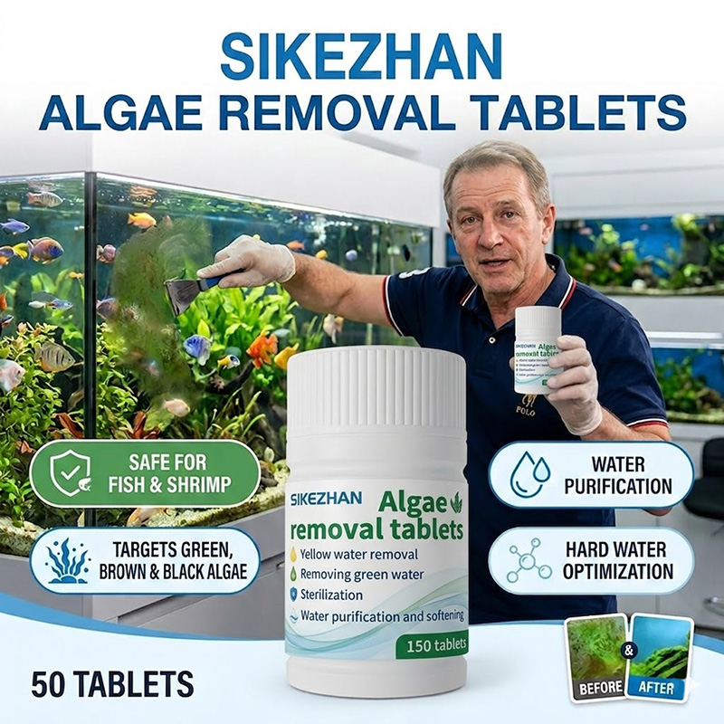 Planted Aquarium Algae Control - Compresse Rapide per la Rimozione delle