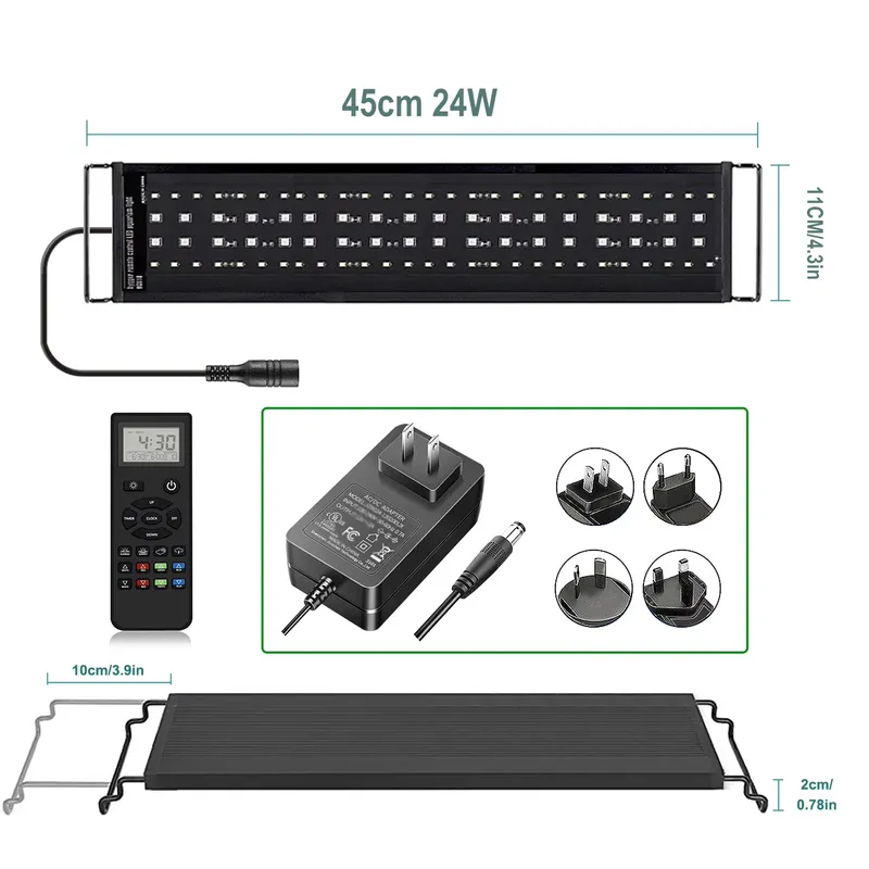 Aquarium Plant Live - SIROKA Lampada LED Professionale per Acquario
