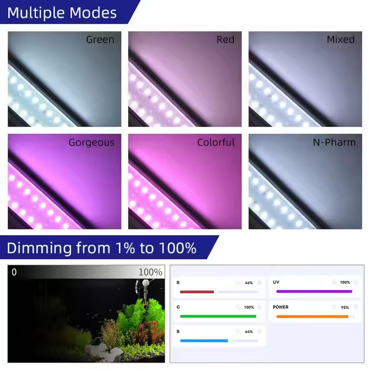 Luci per Acquario WEEK AQUA Se - Aquarium Plant Live recensione e prezzo