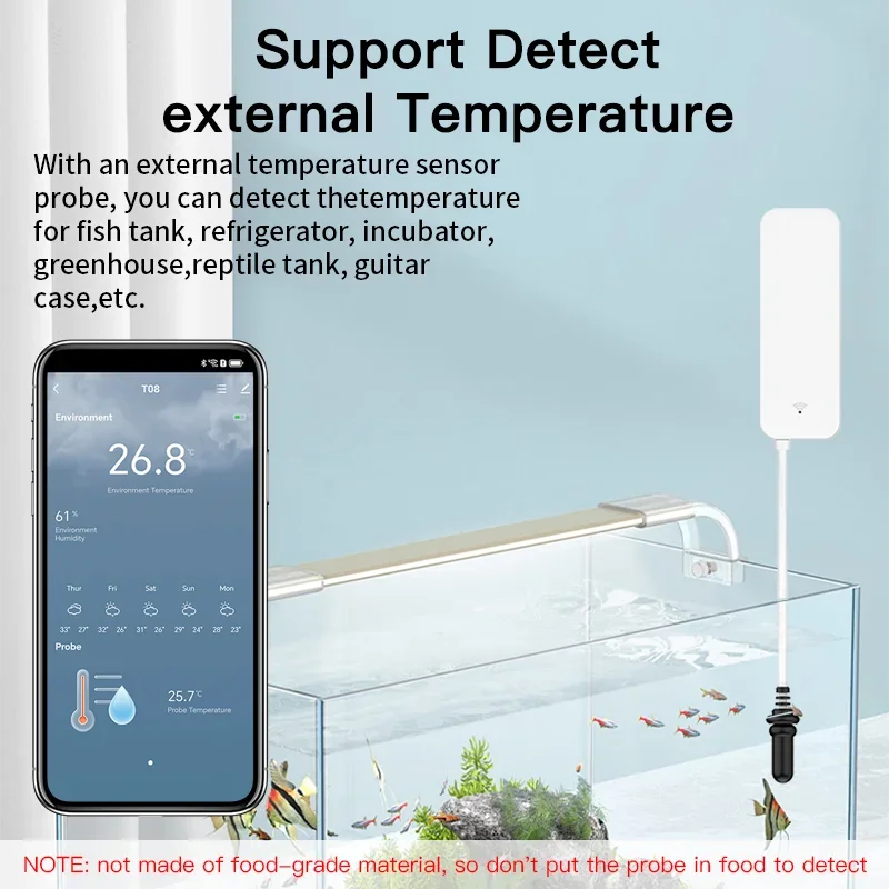 Sensore di umidità della tempe - Aquarium Planted Aquarium recensione e prezzo
