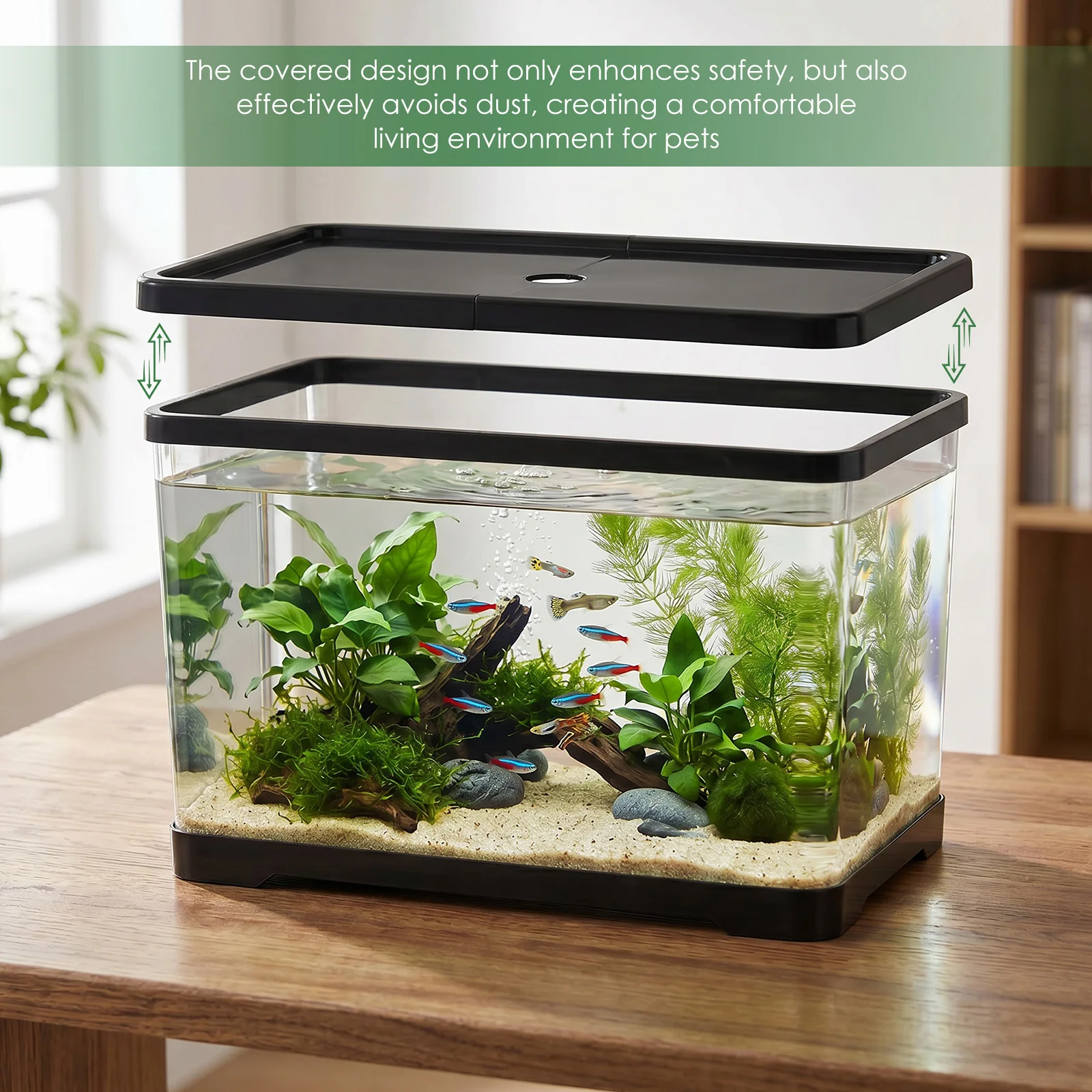 Acquario trasparente con coper - Planted Aquarium Bowl recensione e prezzo
