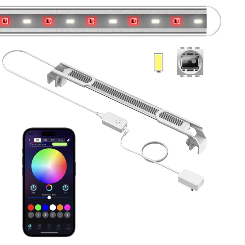 Luce LED Intelligente per Acqu - Planted Aquarium Algae Control recensione e prezzo