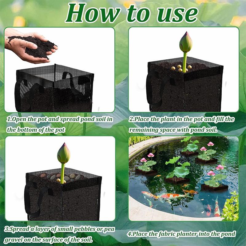 Set di 4 Cestini in Rete Nera  - Aquarium Planted Aquarium recensione e prezzo